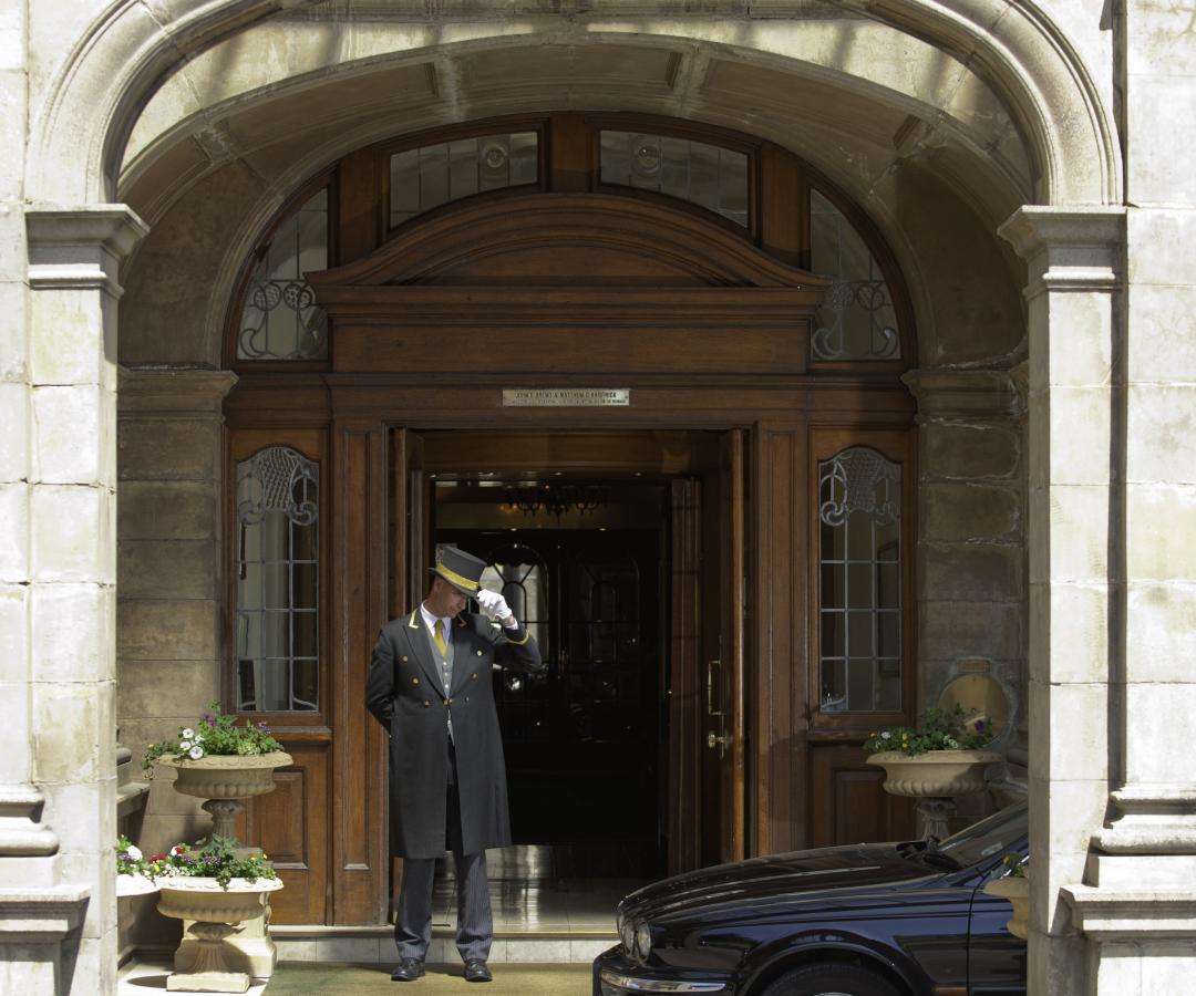 Doorman at The Victoria Hotel