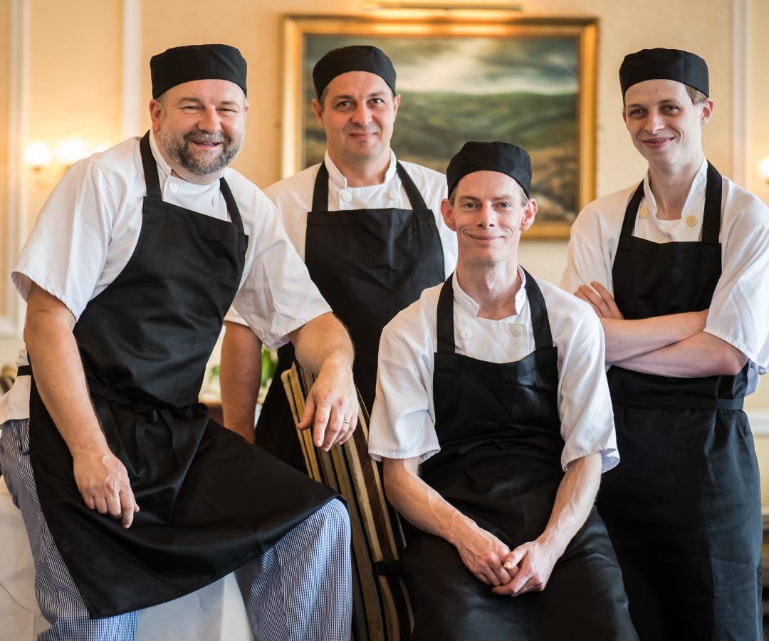 Kitchen Staff at Arlington Restaurant