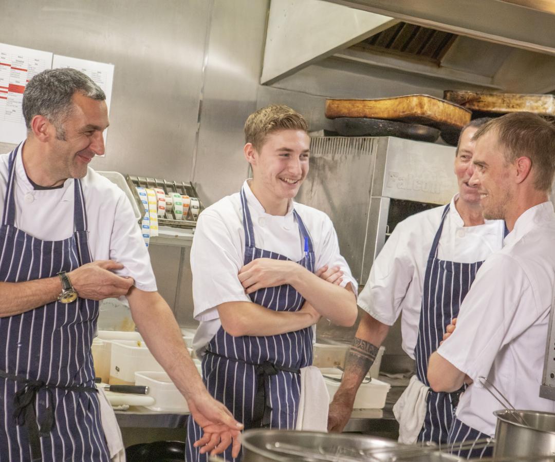 Kitchen Staff at The Royal Duchy Hotel