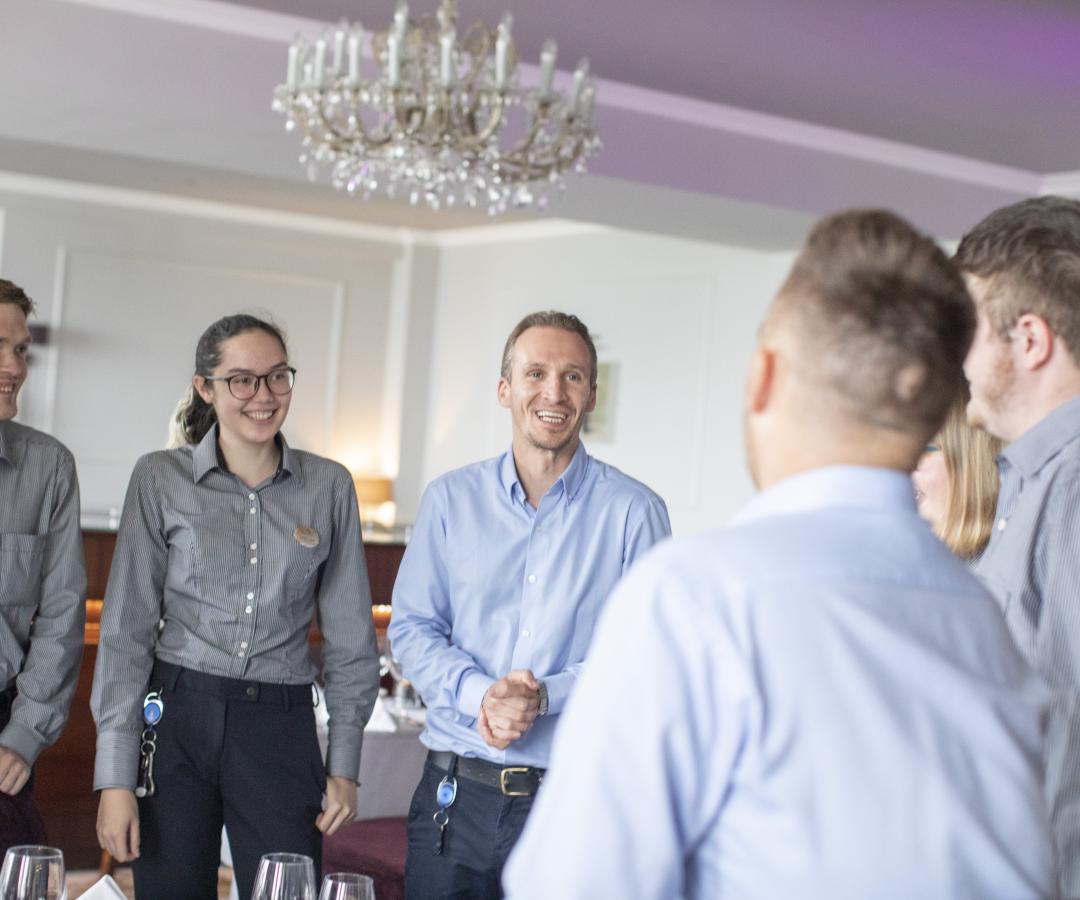 Restaurant Staff at The Royal Duchy Hotel