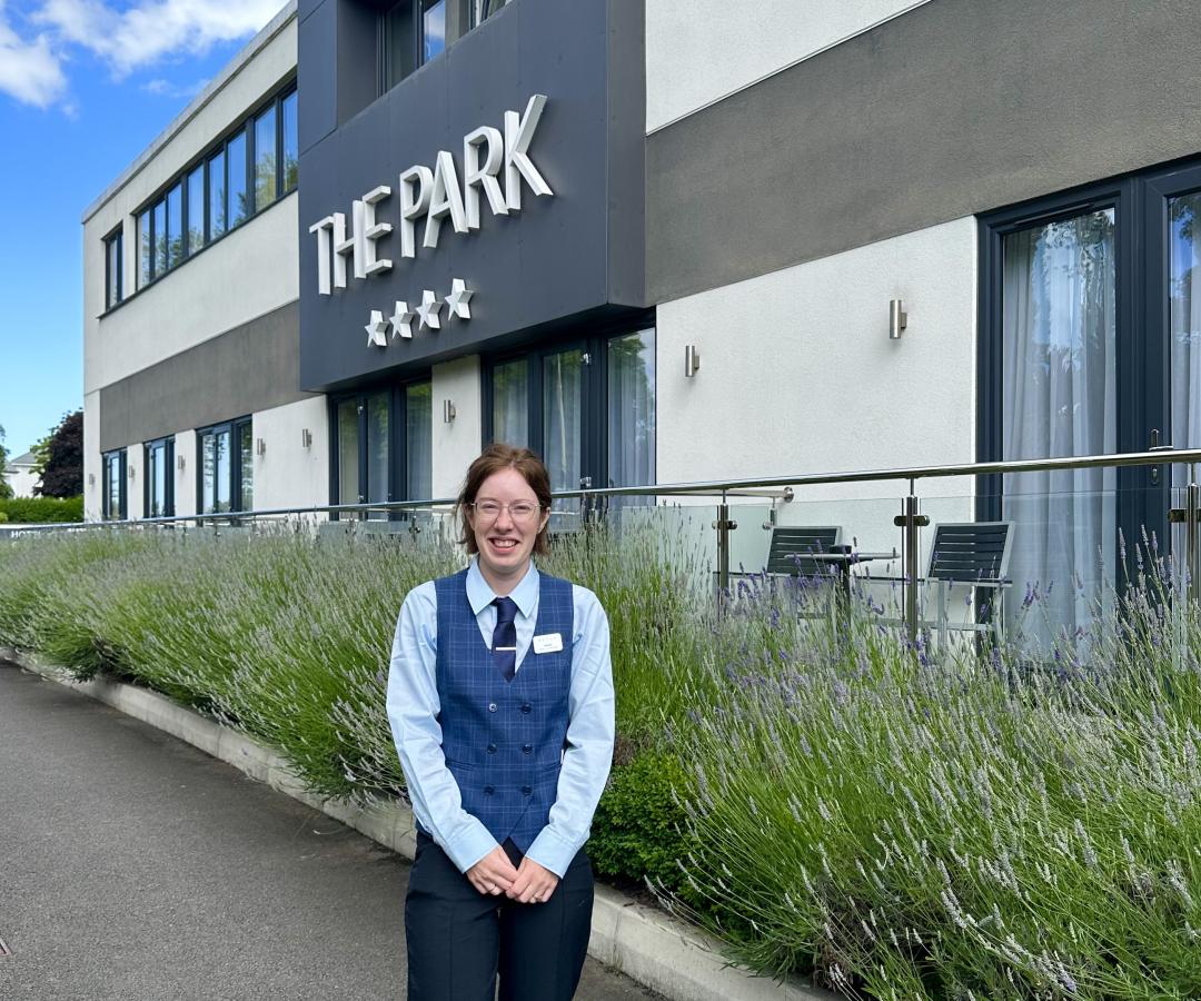 Marie Woolacott, Hotel Supervisor at The Park Hotel