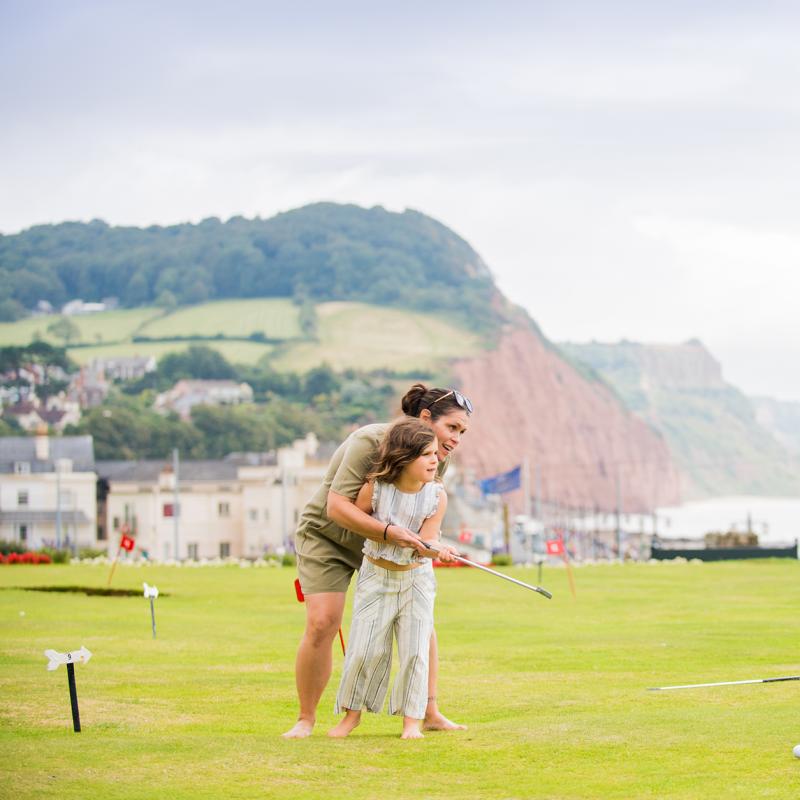 Putting Green at The Victoria Hotel