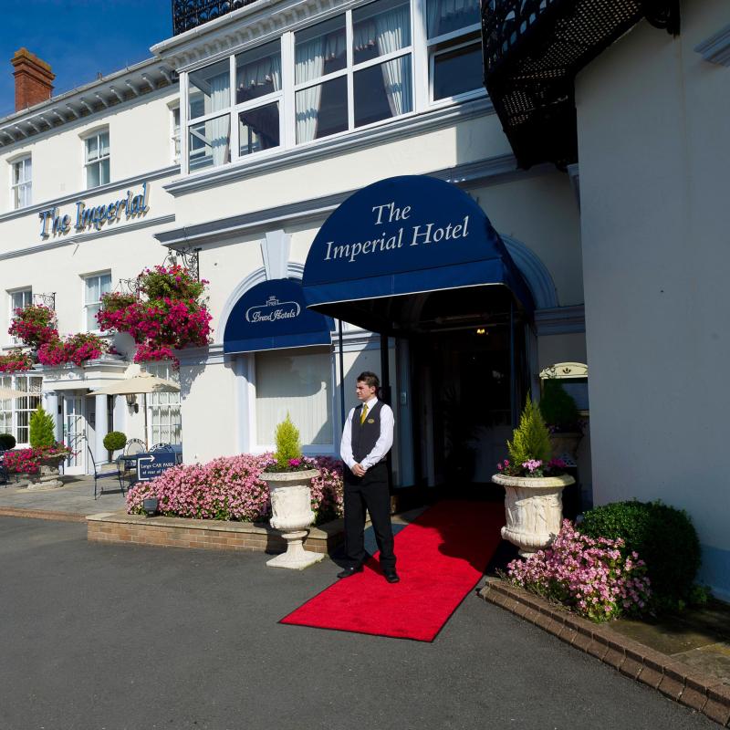 Porter at The Imperial Hotel in Barnstaple