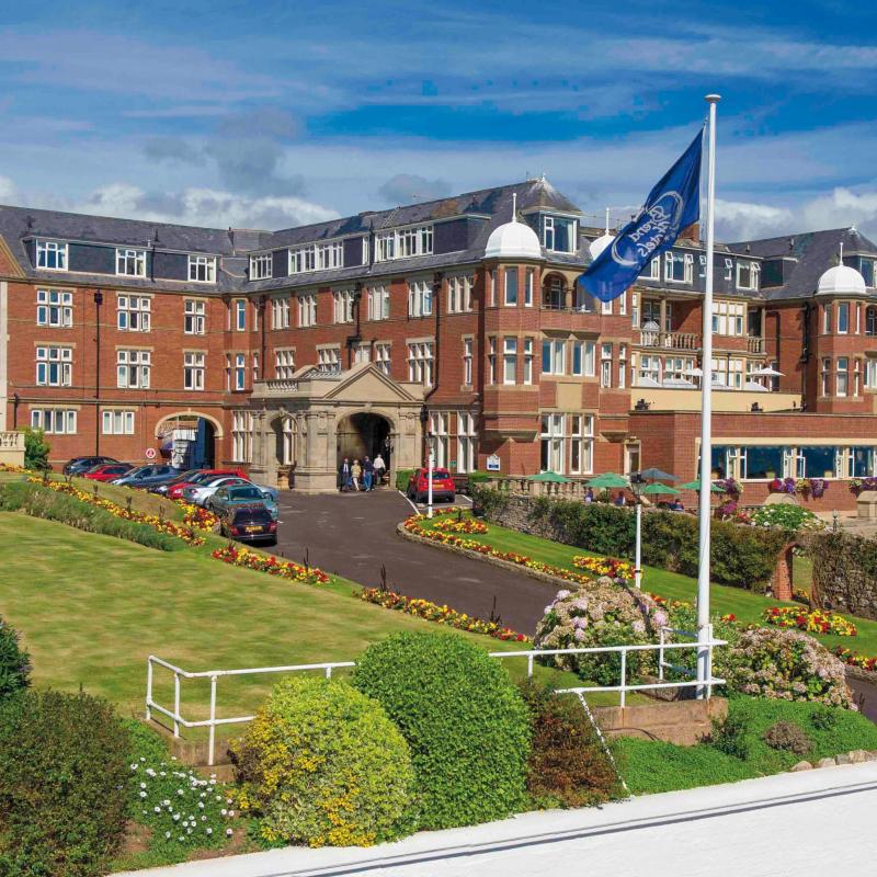 Exterior at the Victoria Hotel in Sidmouth