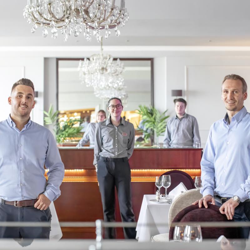 Restaurant Staff at The Royal Duchy Hotel