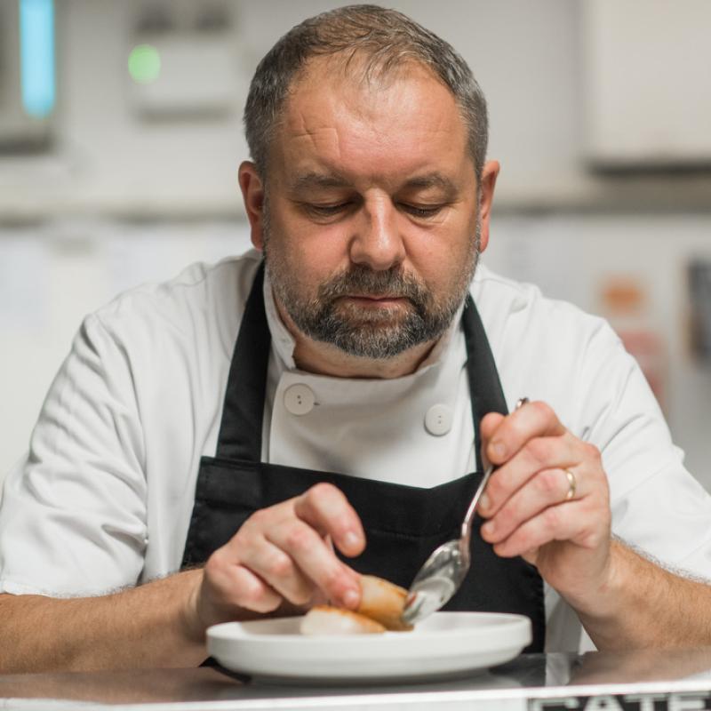 Shaun the Head Chef at The Imperial Hotel