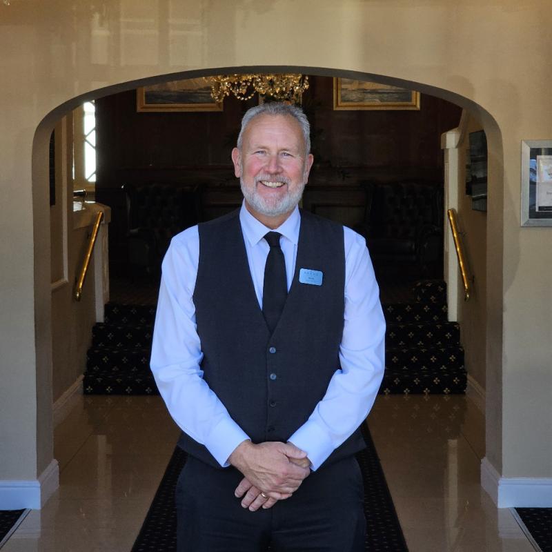 Sean Dalton Head Porter at Carlyon Bay Hotel